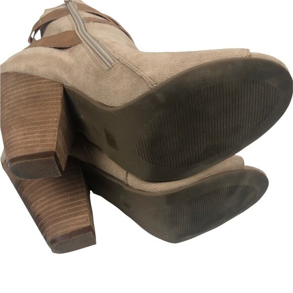 Coconuts by Matisse Peep toe Boots 10M - Picture 4 of 10